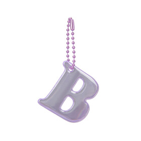 BAAGL Reflexní přívěsek písmeno B