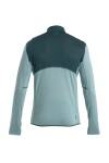 ICEBREAKER Mens Merino 200 Realfleece™ Descender LS Half Zip, Fathom Green/Cloud Ray/Cb (vzorek) velikost: M