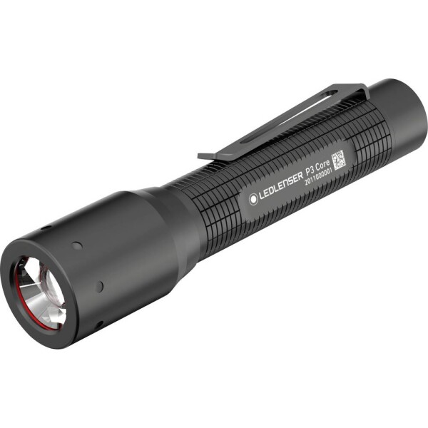 Ledlenser P3 Core LED kapesní svítilna, s klipem na opasek, na baterii, 90 lm, 6 h, 42 g