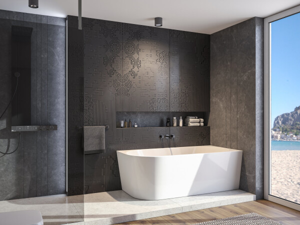 Aquatek Volně stojící akrylátová vana INDIANAPOLIS 170x80 cm