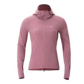 Rockbros YPW079 růžová / Dámská cyklistická bunda / s kapucí / velikost M