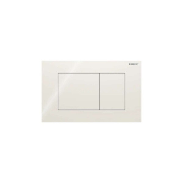 GEBERIT - Sigma40 Ovládání splachování, sklo/pískově šedá 115.629.JL.1