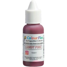 Sugarflair Colourflex univerzální tekutá barva Candy Pink 15ml