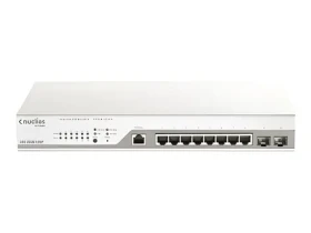 D-Link DBS-2000-10MP / Switch / 10-port 10/100/1000 Mbps / PoE+ 130W / Nuclias Cloud (DBS-2000-10MP)