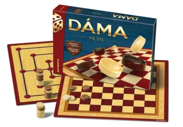 BONAPARTE Dáma a mlýn dřevěné kameny