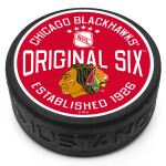 Mustang Puk Chicago Blackhawks NHL Original 6 Puck