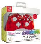 PDP Rock Candy Mini Stormin Cherry / Herní ovladač / drátový / USB / 2,4 m / Nintendo Switch (500-181-EU-RD)