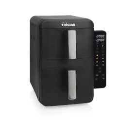 Tristar FR-9074 / Dvoukošová horkovzdušná fritéza / 2400W / 9l / 8 programů