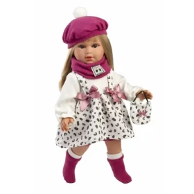 Llorens 54050 CARLA - realistická panenka s měkkým látkovým tělem - 40 cm