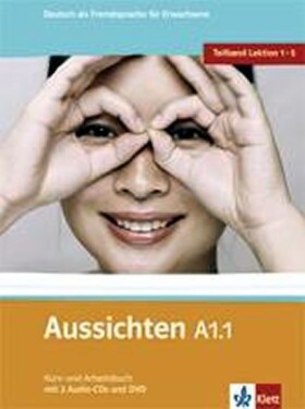 Aussichten A1.1 Kurs-und Arbeitsbuch + CD + DVD - L. Ros