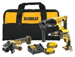 DeWalt XR DCK304P2 / Sada Aku nářadí: DCF620 + DCH133 + DCG405 / 2x 18V 5.0Ah (DCK304P2)