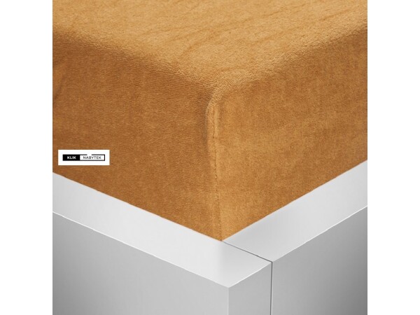 Stanex Froté napínací prostěradlo béžové ROZMĚR: (š/d/v) 160 x 200 x 20 cm