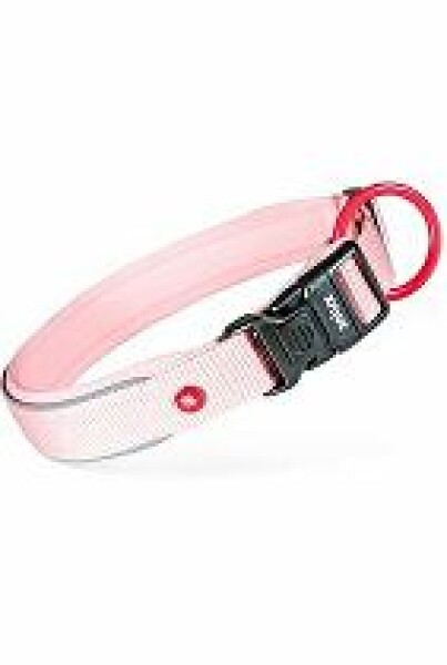Obojek pes PREMIUM Nylon 20mm/40-45cm růžová Zolux