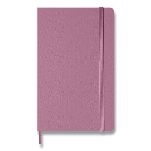Zápisník Moleskine Colored Patterned - tvrdé desky, L, čistý, růžový