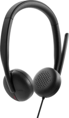 DELL WH3024 černá / Headset s mikrofonem / USB-C / Microsoft Teams Zoom (WH3024-DWW)