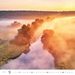Nástěnný kalendář 2027 Helma Aqua