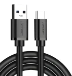 Ugreen USB-A (M) - USB-C (M) 1,5 m černá / Kabel / USB 3.0 / Rychlonabíjení (20883)