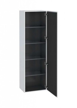 DURAVIT - L-Cube Vysoká skříňka 176x50x36 cm, panty vpravo, bílá mat LC1181R1818