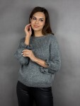 HOSH Svetr Ilyana Velikost: UNI, Barva: Šedá