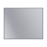 Erga Rectangle, obdélníkové zrcadlo 100x80 cm, černý rám, ERG-V01-RECTAGLE-1080-BK