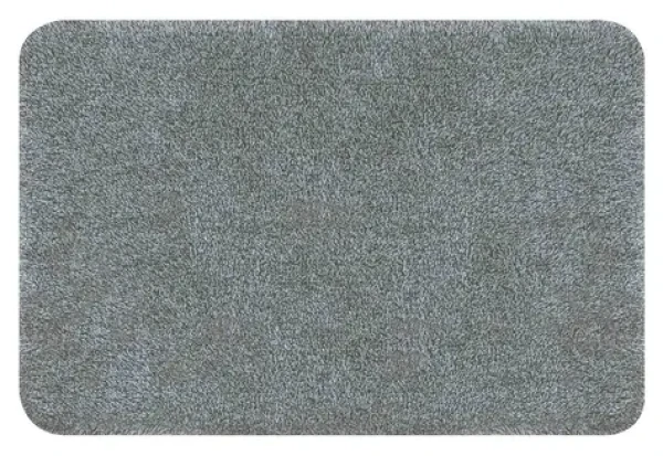Spirella BRIZZOLO šedá / Koupelnová předložka / 55 x 65 cm / Akryl / Protiskluzová