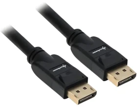 Sharkoon DisplayPort 1.3 1m černá / Kabel / 4K (4044951021413)