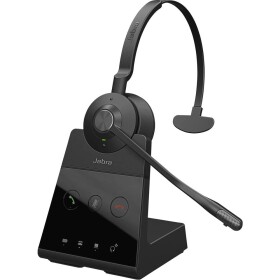 Jabra Engage 65 SE Mono Sluchátka On Ear DECT, kabelová mono černá Potlačení hluku Vypnutí zvuku mikrofonu, NFC