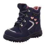 Dívčí zimní boty šněrovací HUSKY1 GTX, Superfit, 1-000046-8000, modrá - 28