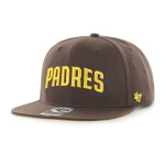 47 Brand Pánská kšiltovka San Diego Padres MLB No Shot Script Under ’47 CAPTAIN