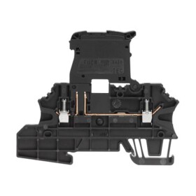 Weidmüller 1162920000 jisticí řadová svorka šroubovací černá 50 ks