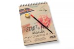 SM.LT Start Pad Watercolor A5 240 g/m2, 20 listů, kroužková vazba