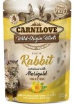 Carnilove Cat Pouch Kitten RabbitEnriched&Marigold 85g + Množstevní sleva