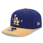 New Era Pánská kšiltovka Los Angeles Dodgers MLB Authentic Gold 2025 World Series Champions 9SEVENTY Stretch-Snap