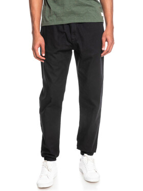 Quiksilver REBOUNDS BEACH black plátěné kalhoty pánské XL