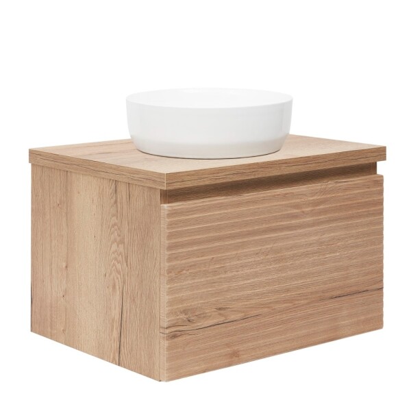 Koupelnová skříňka pod umyvadlo Naturel Savona 78x43x44,8 cm dub halifax mat SAVONA80DHD SAVONA80DHD