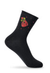 Dámské ponožky Be Snazzy SK-59 Merry Christmas 36-41 černá 36-41