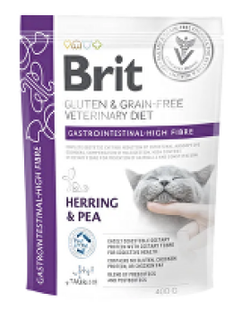 Brit VD Cat GF Gastrointestinal High Fibre 400g