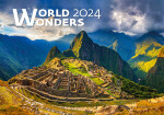 Kalendář nástěnný 2024 - World Wonders
