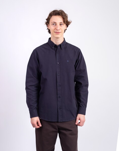Carhartt WIP L/S Bolton Shirt Dark Navy L