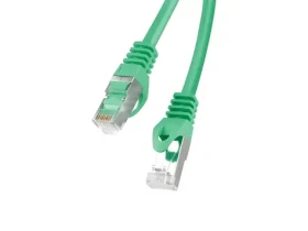 Lanberg FTP CAT6 20m zelená / Patch kabel / RJ45-RJ45 / Fluke Passed (PCF6-10CC-2000-G)