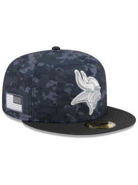 New Era Pánská kšiltovka Minnesota Vikings NFL 2026 Salute to Service 59FIFTY Fitted Velikost: 7 5/8
