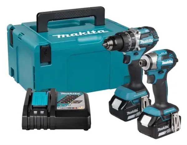 Makita DLX2575TJ / Sada aku nářadí / 18V / 2x 5.0Ah / MAKPAC (DLX2575TJ)