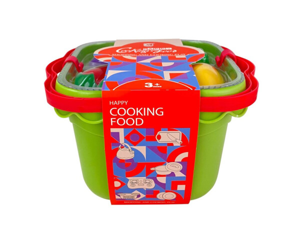 Košík s krájecím jídlem