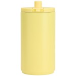 DESIGN LETTERS Termo hrnek Yellow 350 ml, žlutá barva, kov
