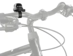 Wozinsky WDR-S2 černá / Zvonek na kolo / mechanický / hliníkový (5907769389061)
