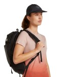 Unisex merino kšiltovka ICEBREAKER Unisex Shell+ Windbreaker Trucker Hat Logo, Black velikost: OS UNI)