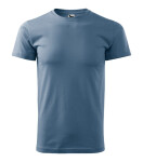Basic tričko pánské denim S