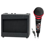 Lexibook přenosný karaoke set s mikrofonem