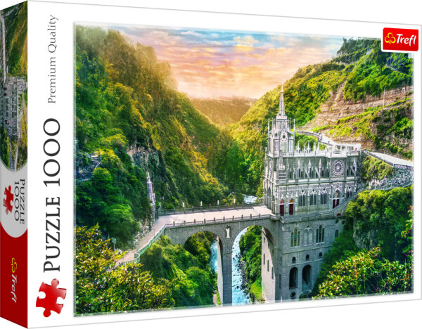 Puzzle Svatyně Las Lajas, Kolumbie