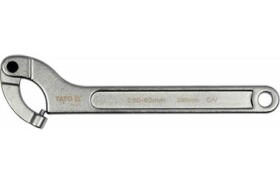YATO Hákový klíč s čepem, stavitelný 50-80mm YT-01677